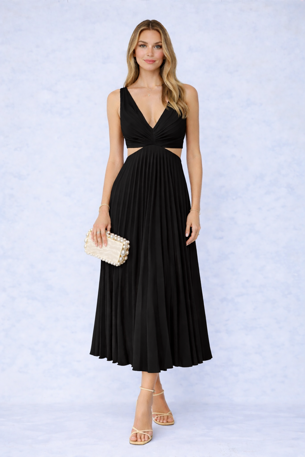 VIRELA | Robe drapée