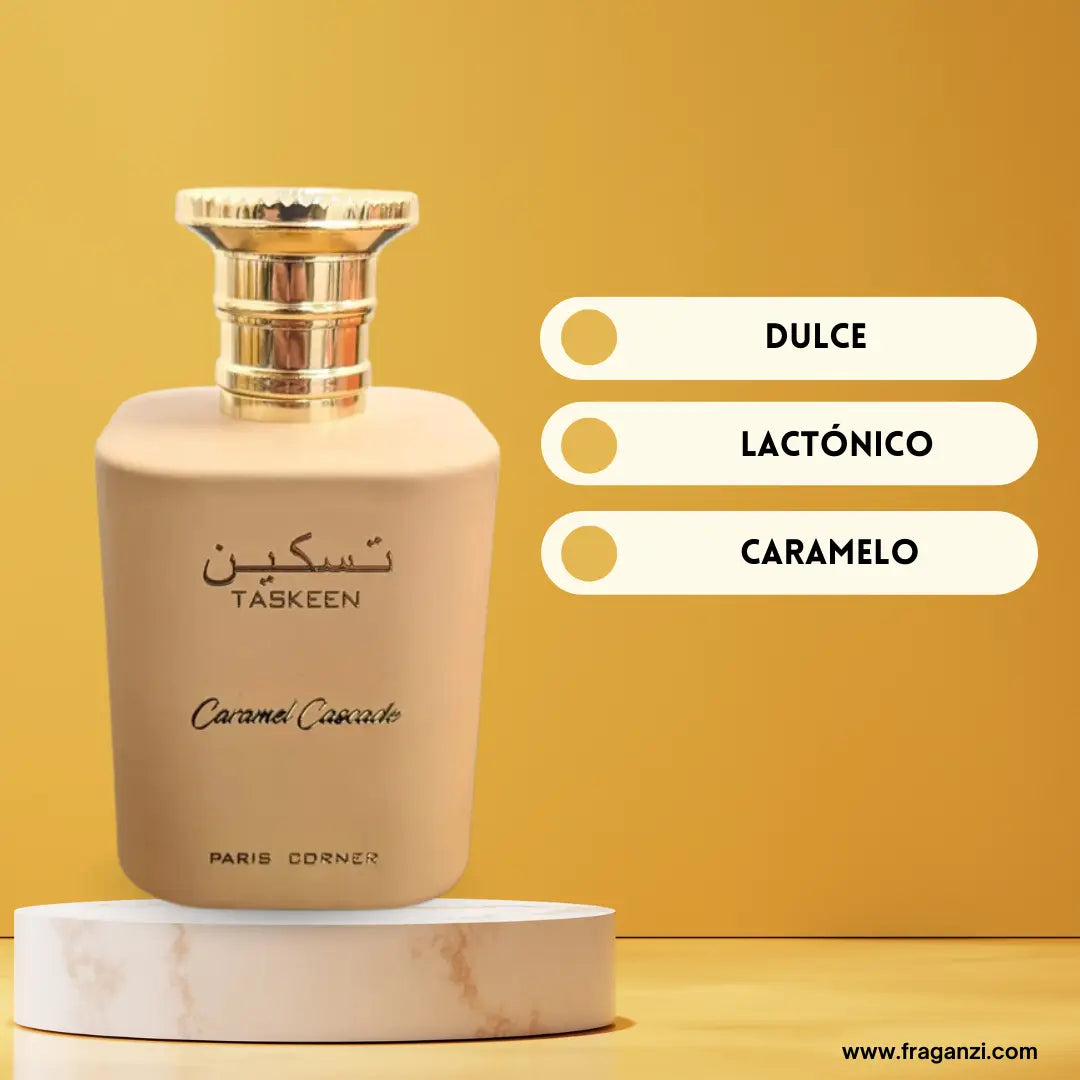Caramel Cascade | Paris Corner | Perfume Árabe Unisex | Eau de Parfum