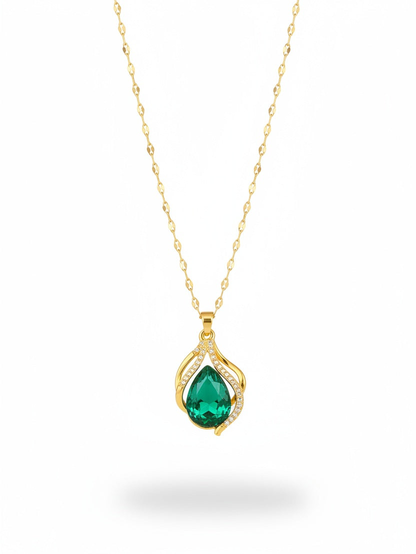 WIN | Collier « Brisa » vert