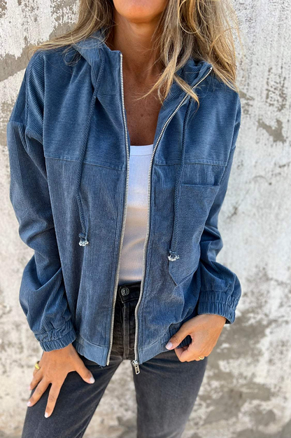 ORILISE | Sweat-shirt en velours côtelé