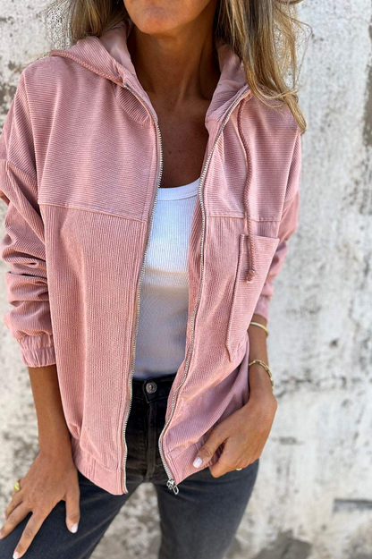 ORILISE | Sweat-shirt en velours côtelé