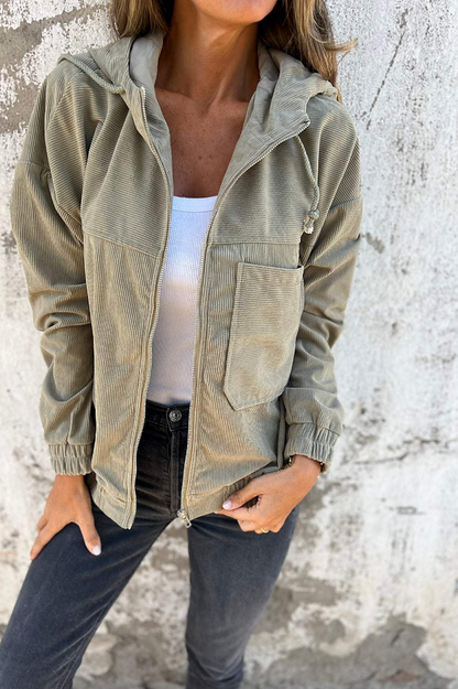 ORILISE | Sweat-shirt en velours côtelé