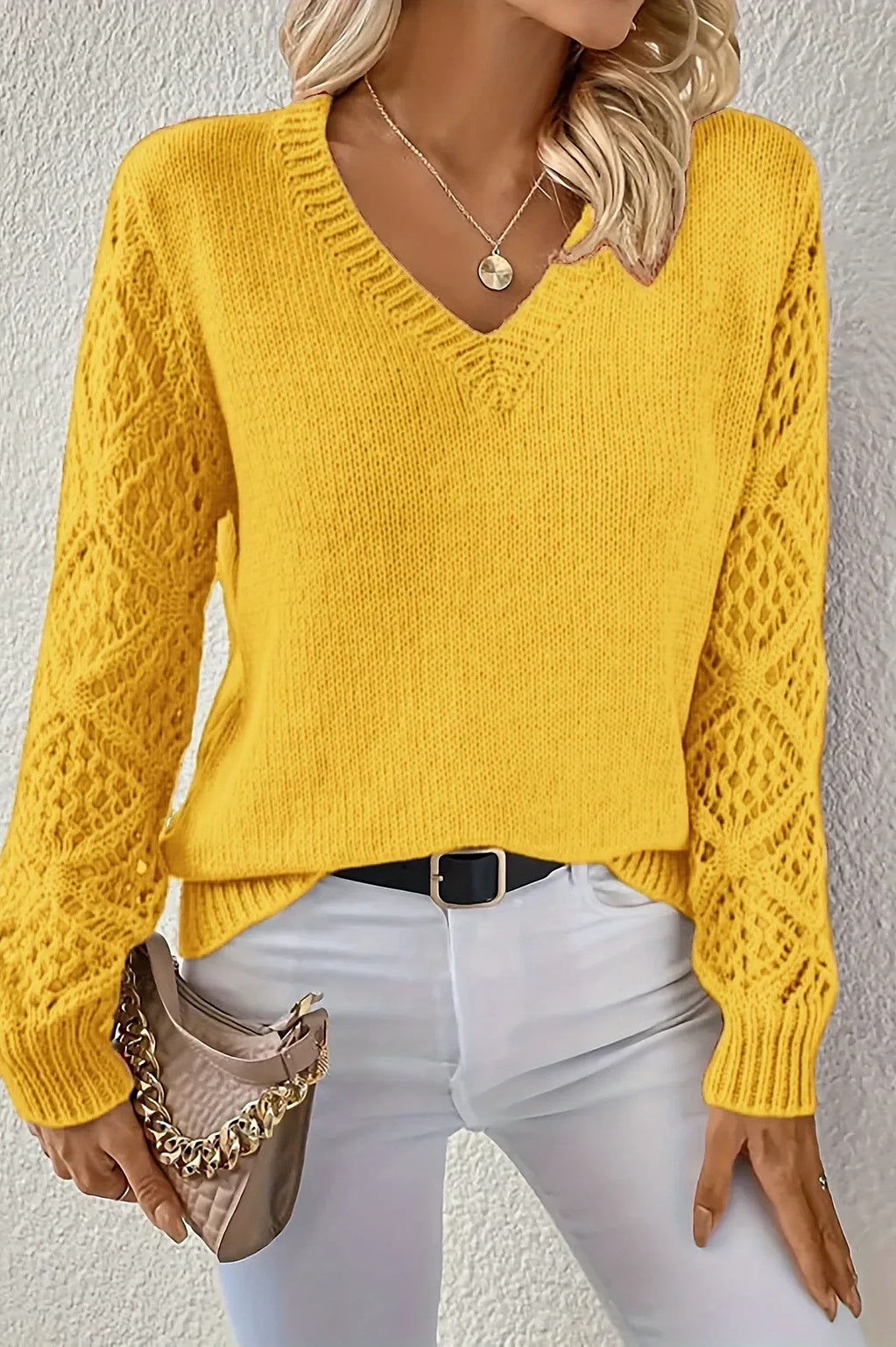 NALISE | Pull à encolure en V