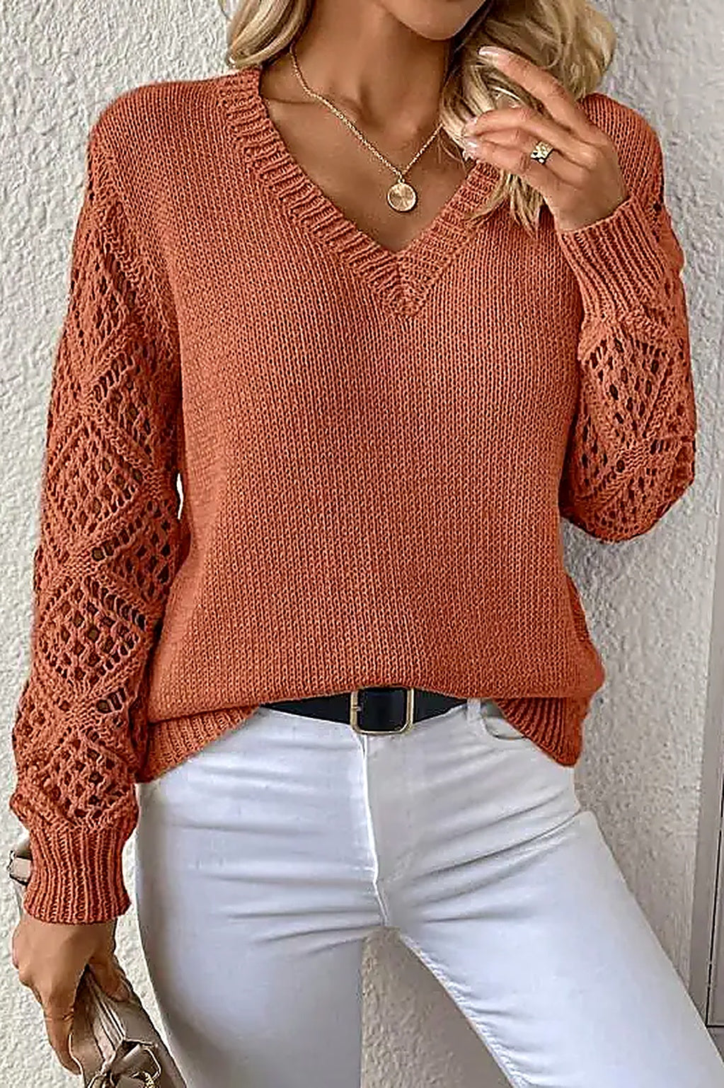NALISE | Pull à encolure en V