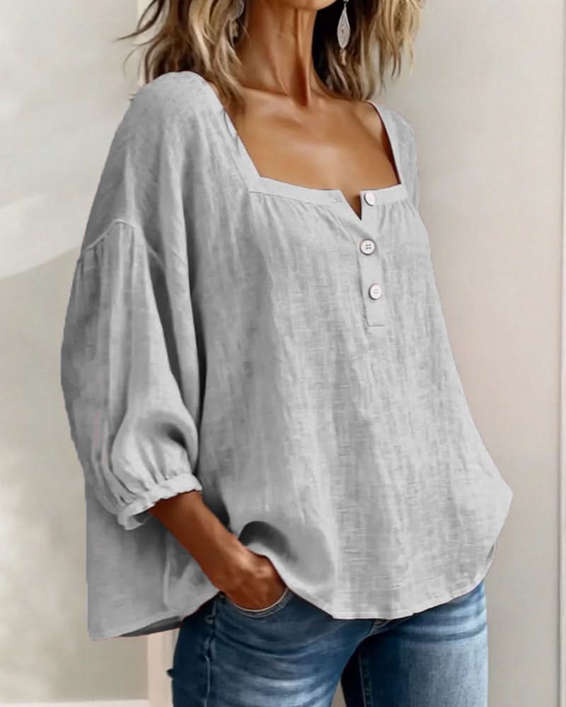 FLORENCE | Blouse à manches bouffantes