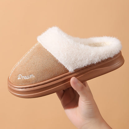 Suze – Chaussons douillets en fourrure avec une doublure chaude