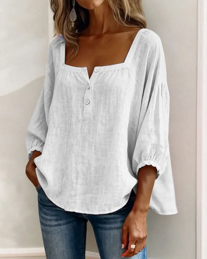 FLORENCE | Blouse à manches bouffantes