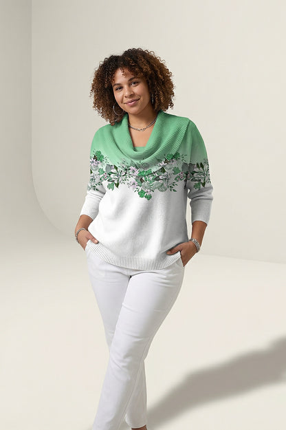MIA |  Pull à col drapé