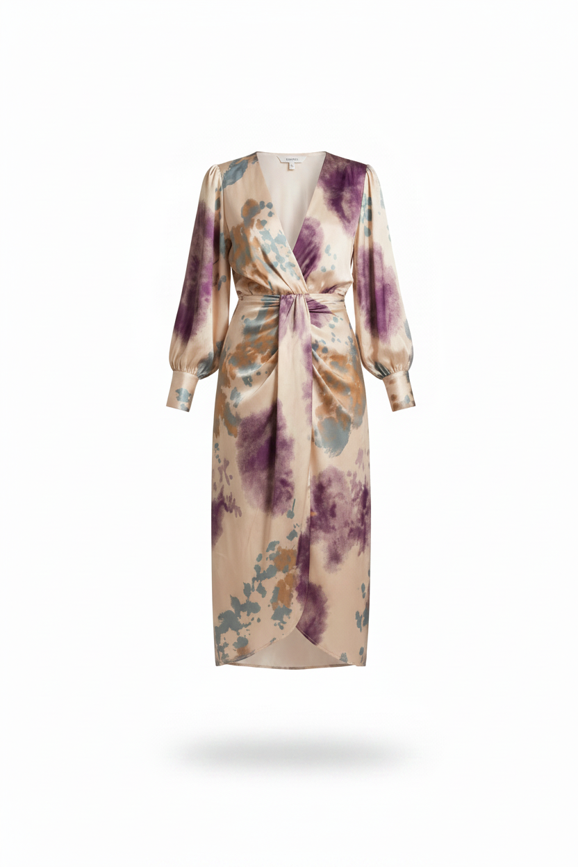 LENIVA | Robe croisée
