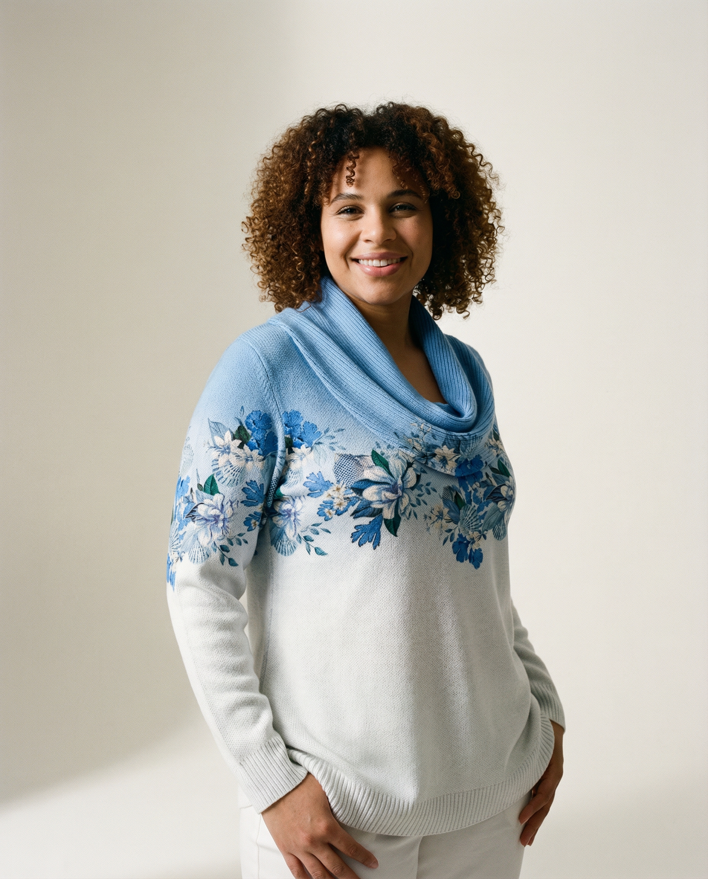 MIA |  Pull à col drapé