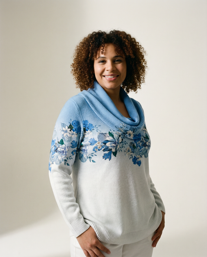MIA |  Pull à col drapé