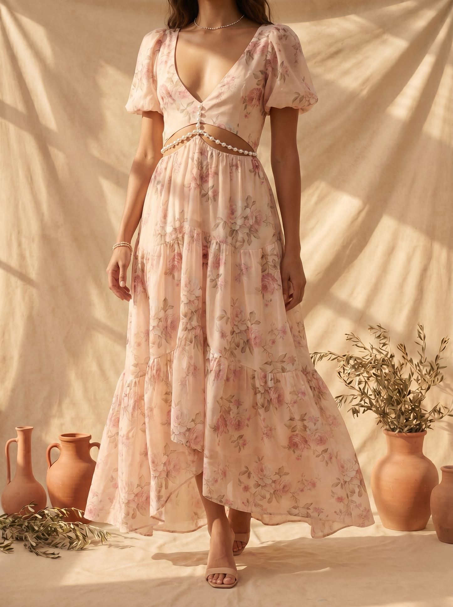 Layla | Robe élégante et vaporeuse