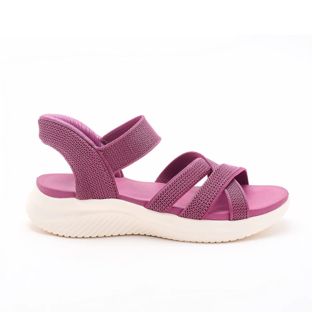 VELIA™ ┃Sandales Ultra Flex à semelle compensée rembourrée