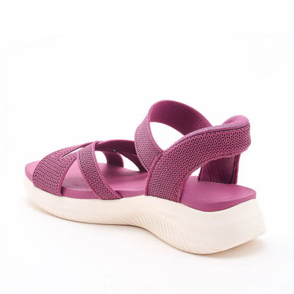 VELIA™ ┃Sandales Ultra Flex à semelle compensée rembourrée
