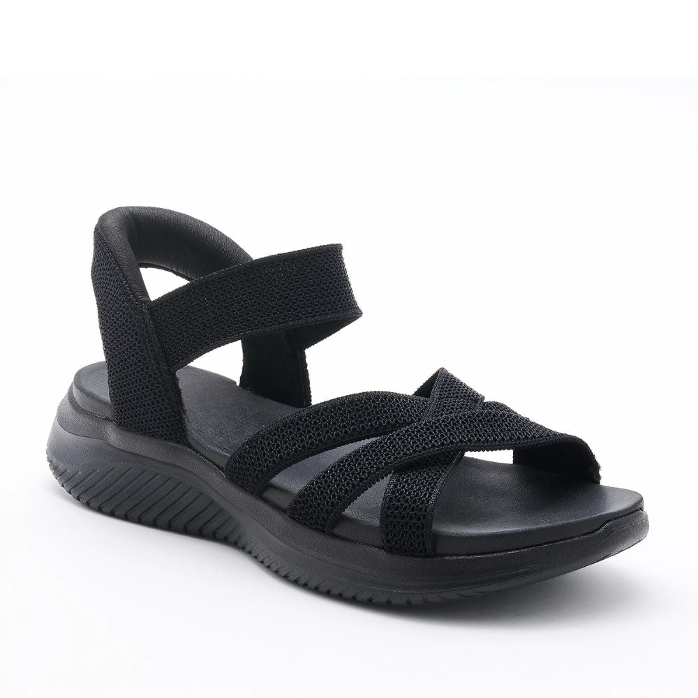 VELIA™ ┃Sandales Ultra Flex à semelle compensée rembourrée