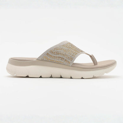 LIORA™ | Sandales à lanières en maille cristalline, confortables, pour femme