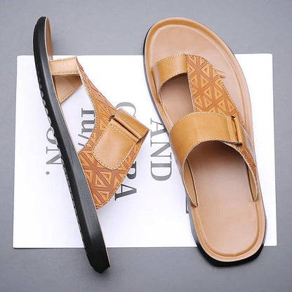 ASTON™ | Sandales en cuir avec bride entre les orteils