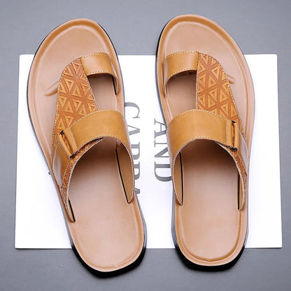 ASTON™ | Sandales en cuir avec bride entre les orteils