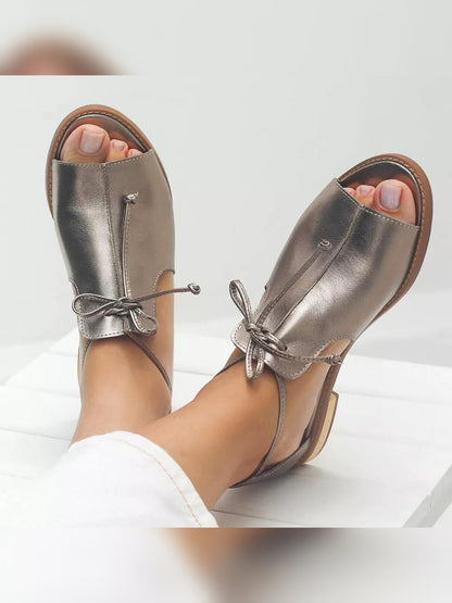 LILLIANA – SANDALES EN CUIR À BRACELETS