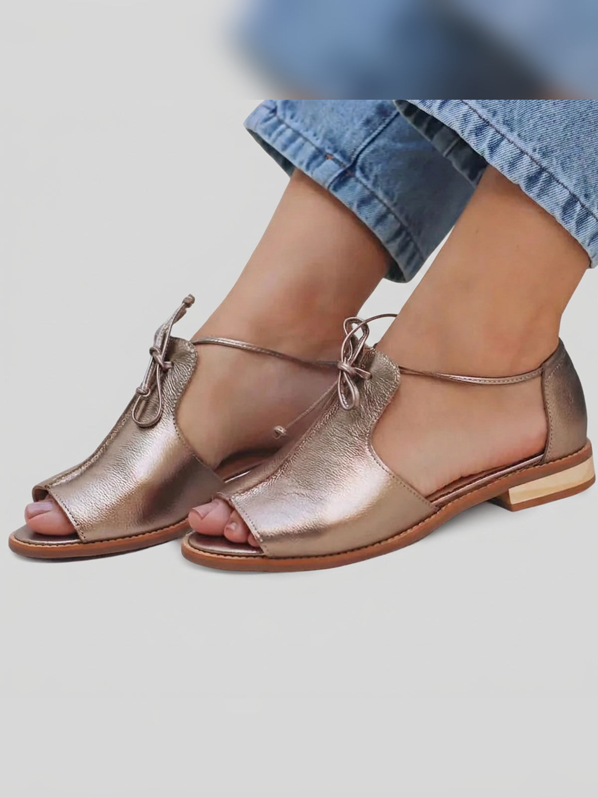 LILLIANA – SANDALES EN CUIR À BRACELETS