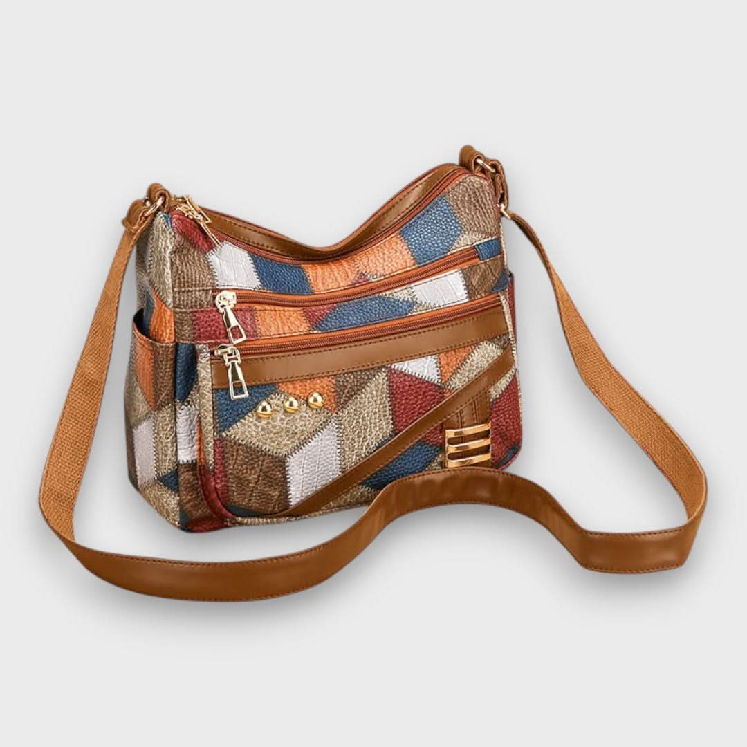 SOLARA | Sac à bandoulière en patchwork