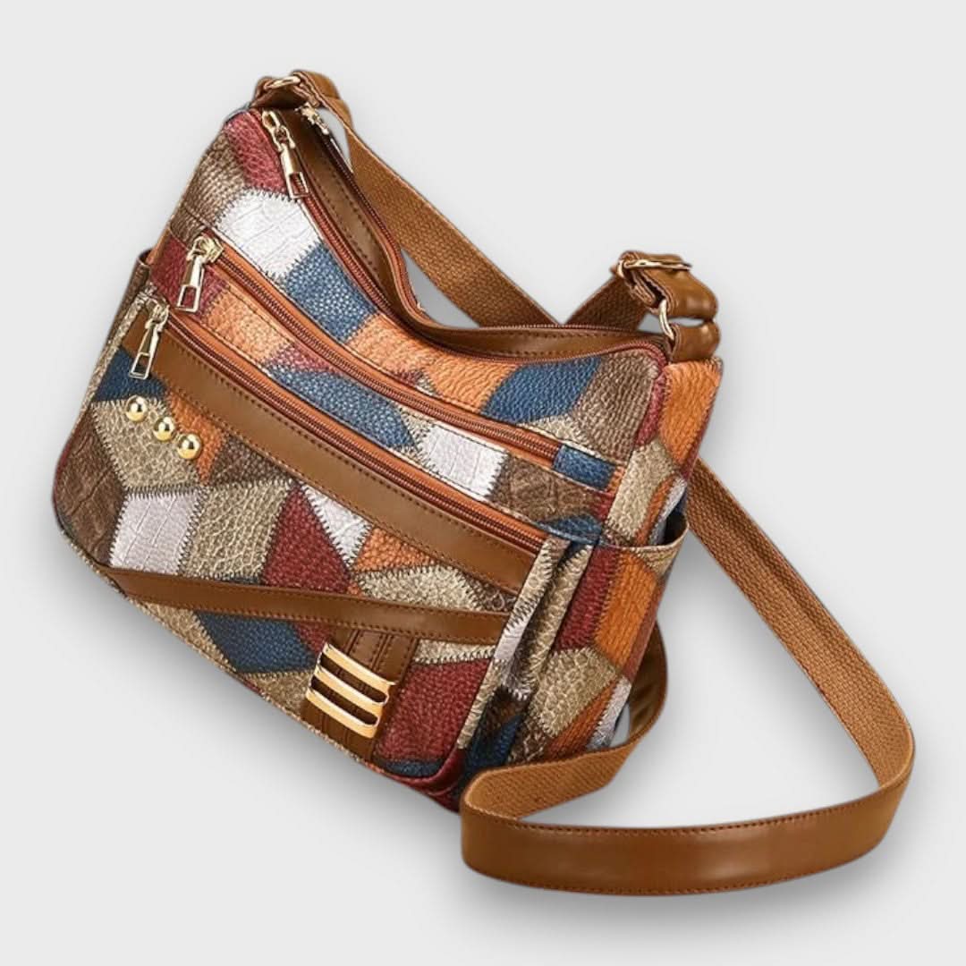 SOLARA | Sac à bandoulière en patchwork