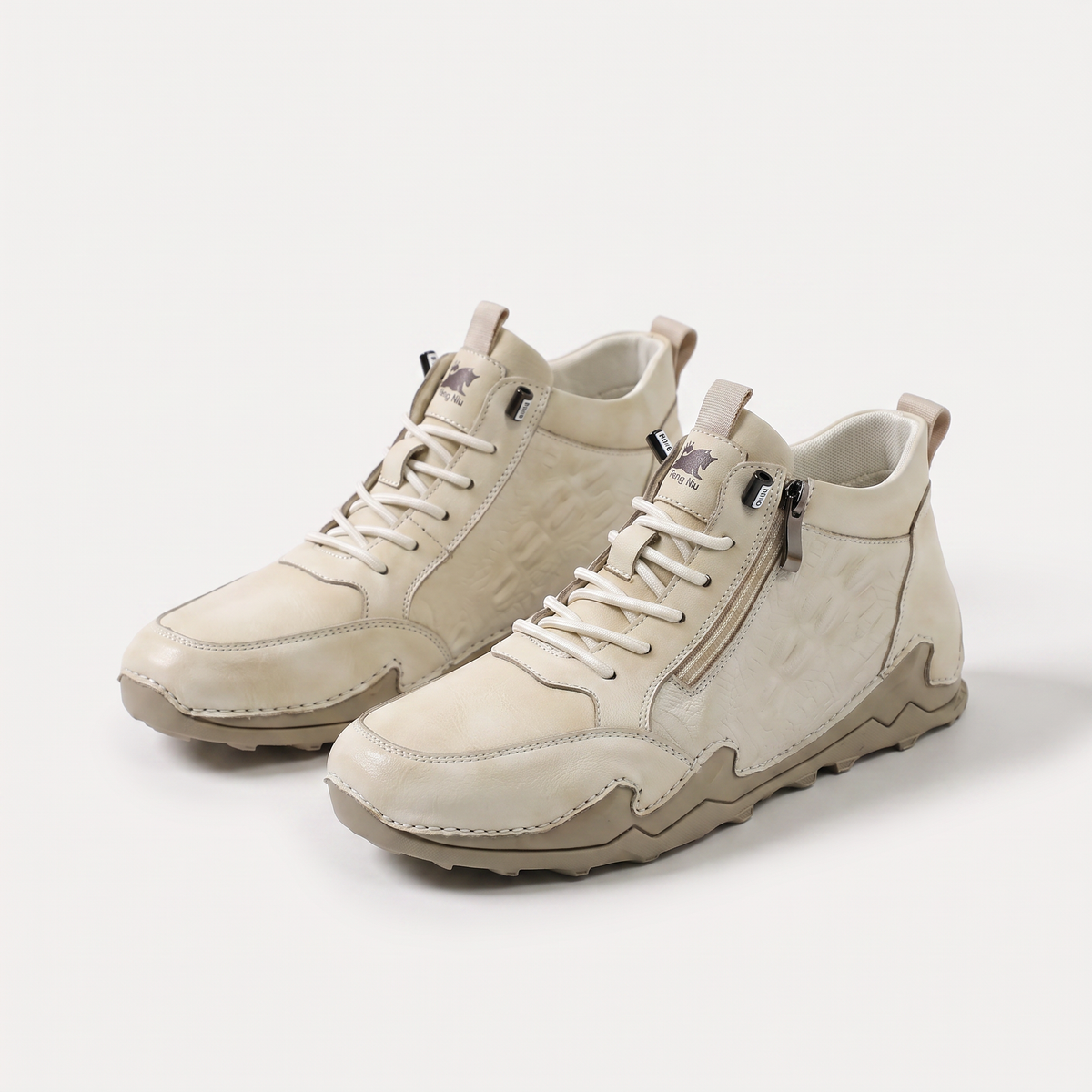 Lotte – Baskets confortables à fermeture éclair, idéales pour tous les jours
