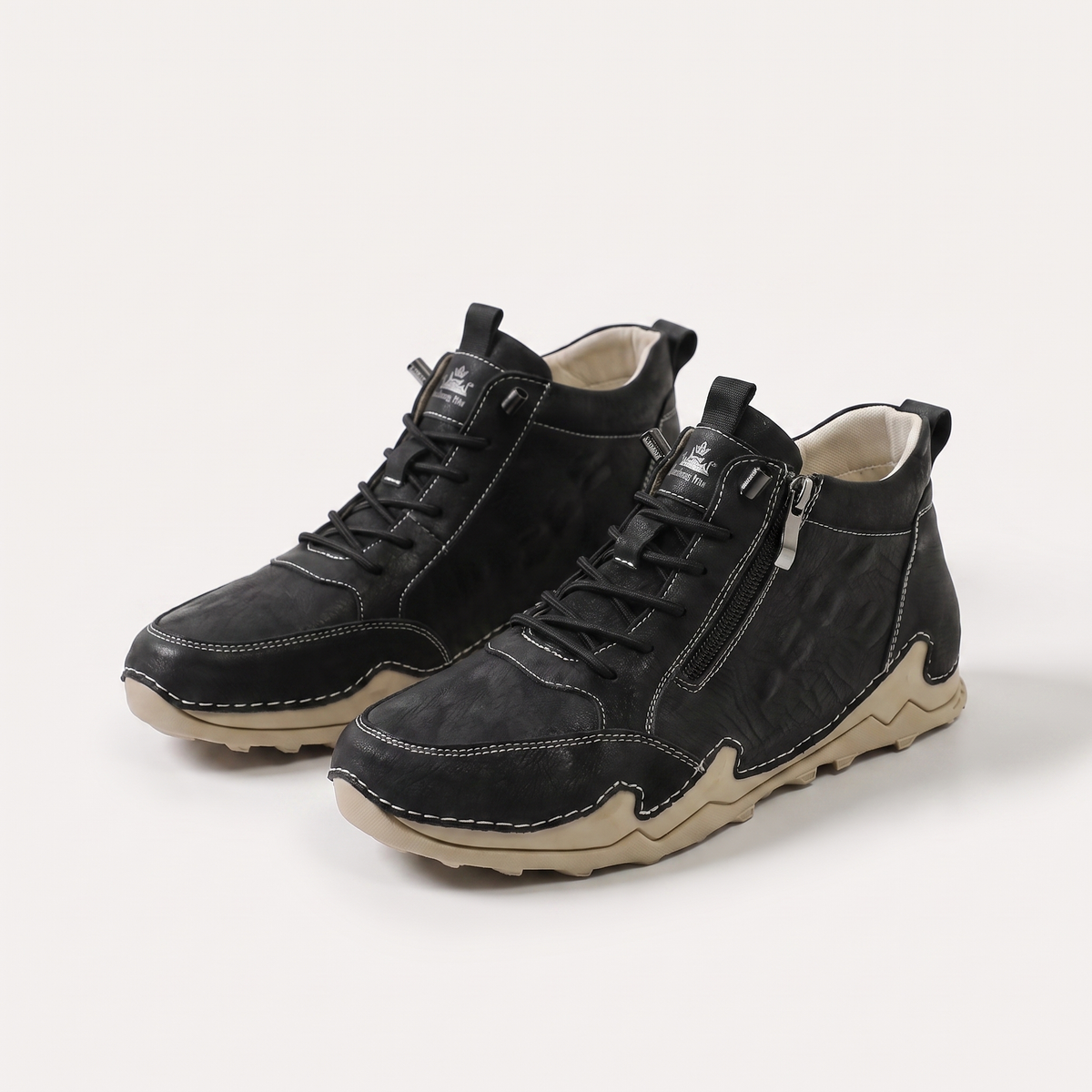 Lotte – Baskets confortables à fermeture éclair, idéales pour tous les jours
