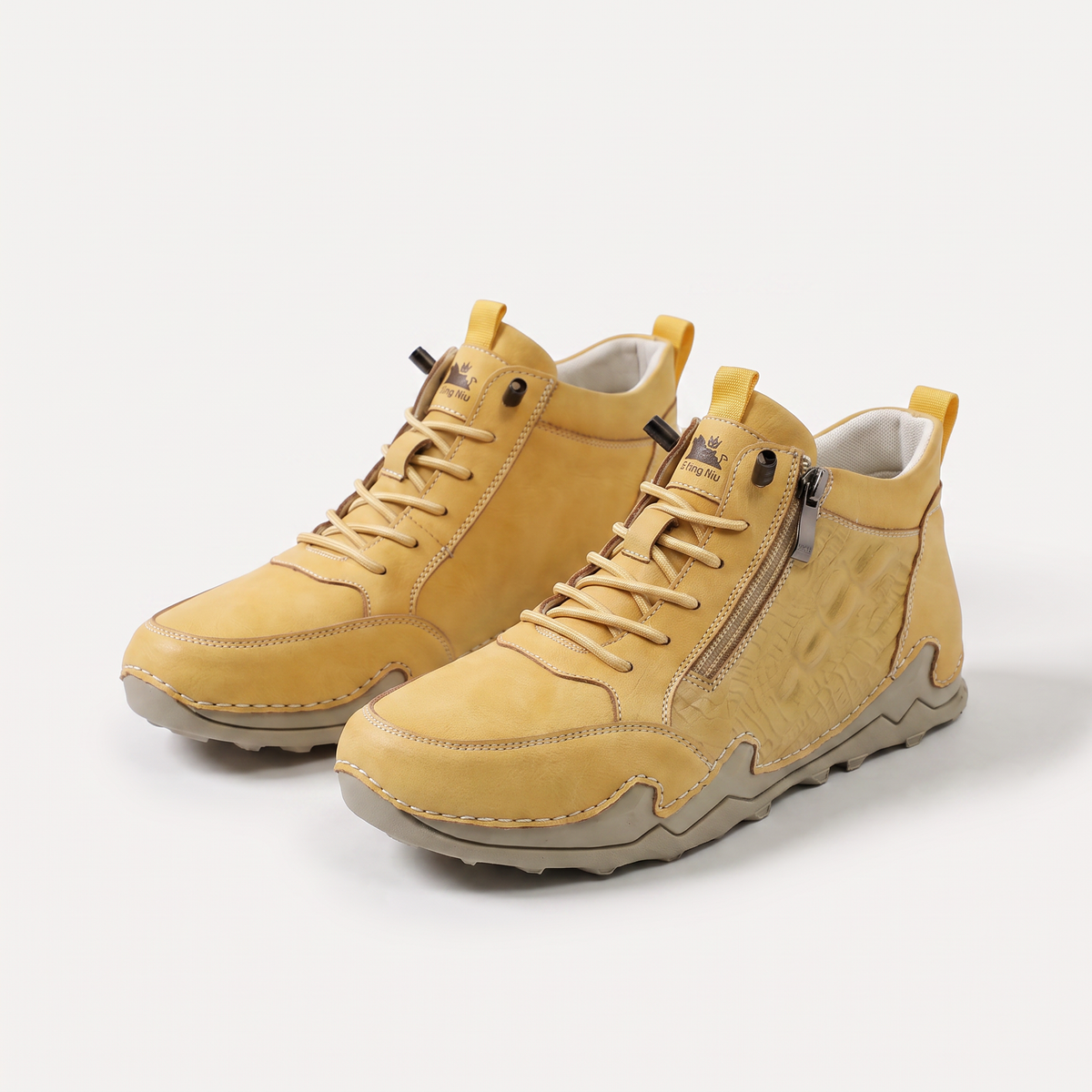Lotte – Baskets confortables à fermeture éclair, idéales pour tous les jours