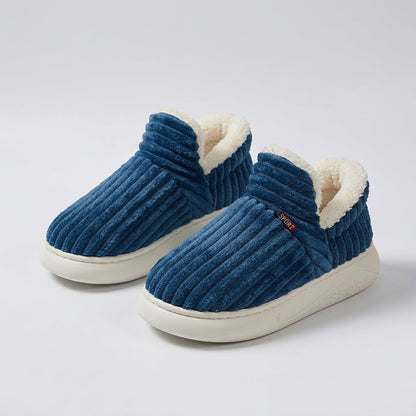 Vera – Chaussons douillets en tricot avec une doublure chaude