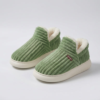 Vera – Chaussons douillets en tricot avec une doublure chaude