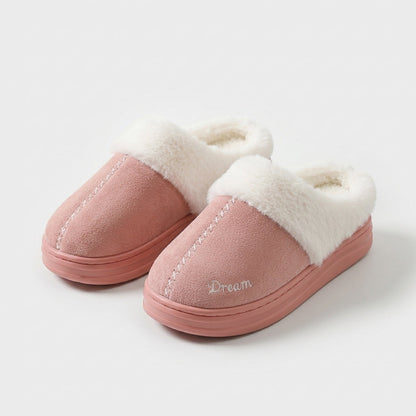 Suze – Chaussons douillets en fourrure avec une doublure chaude