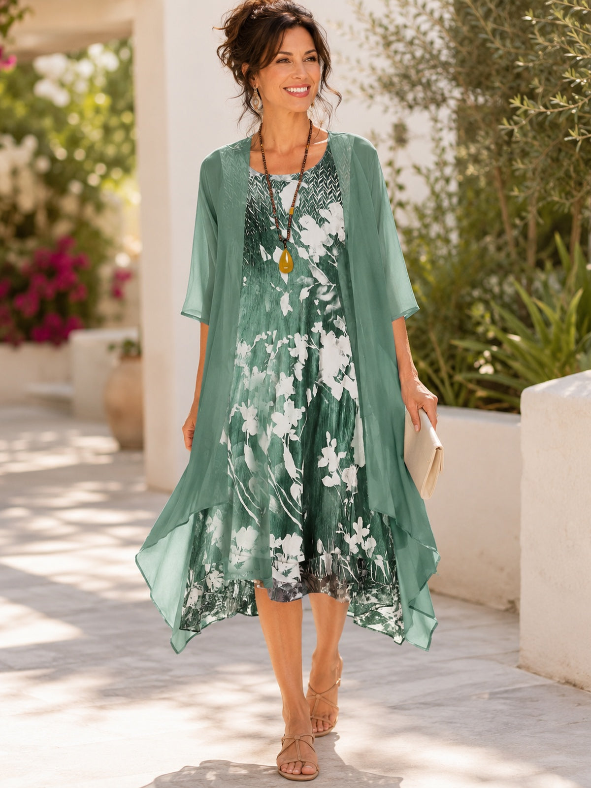 OLIVIA | Robe légère à deux couches
