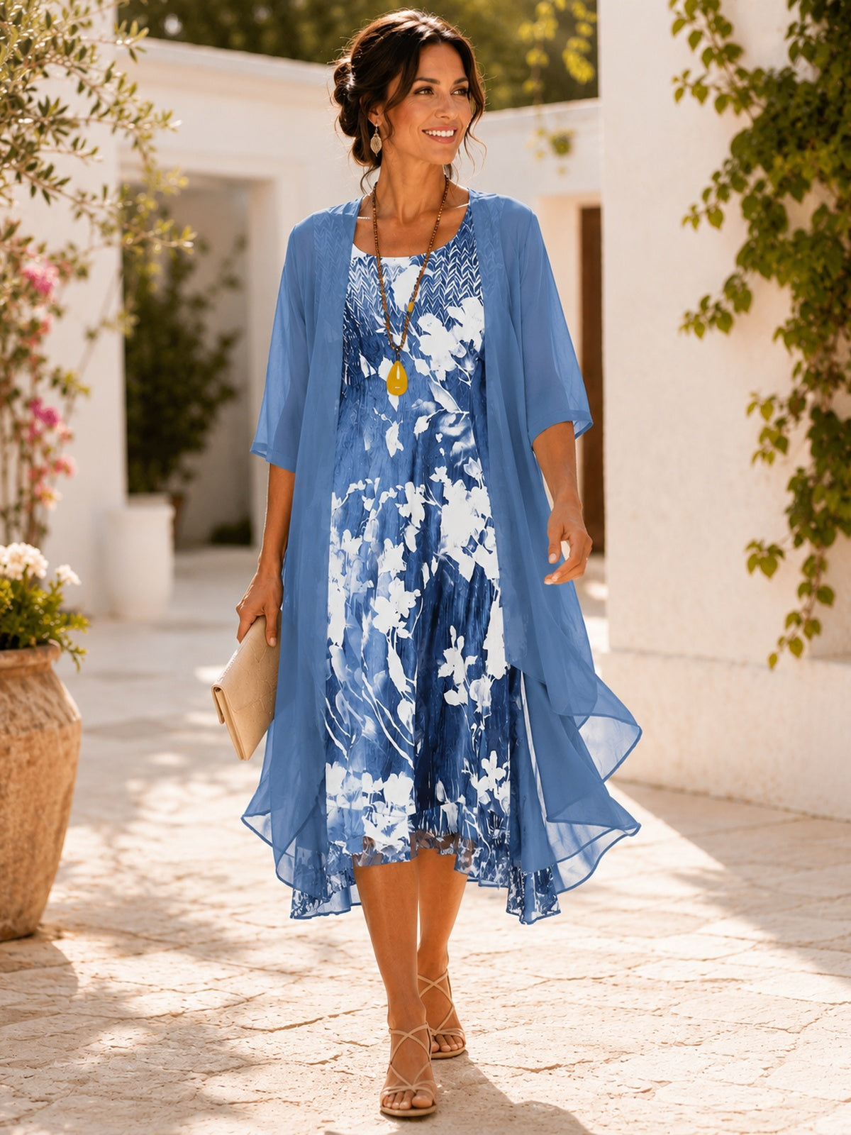OLIVIA | Robe légère à deux couches