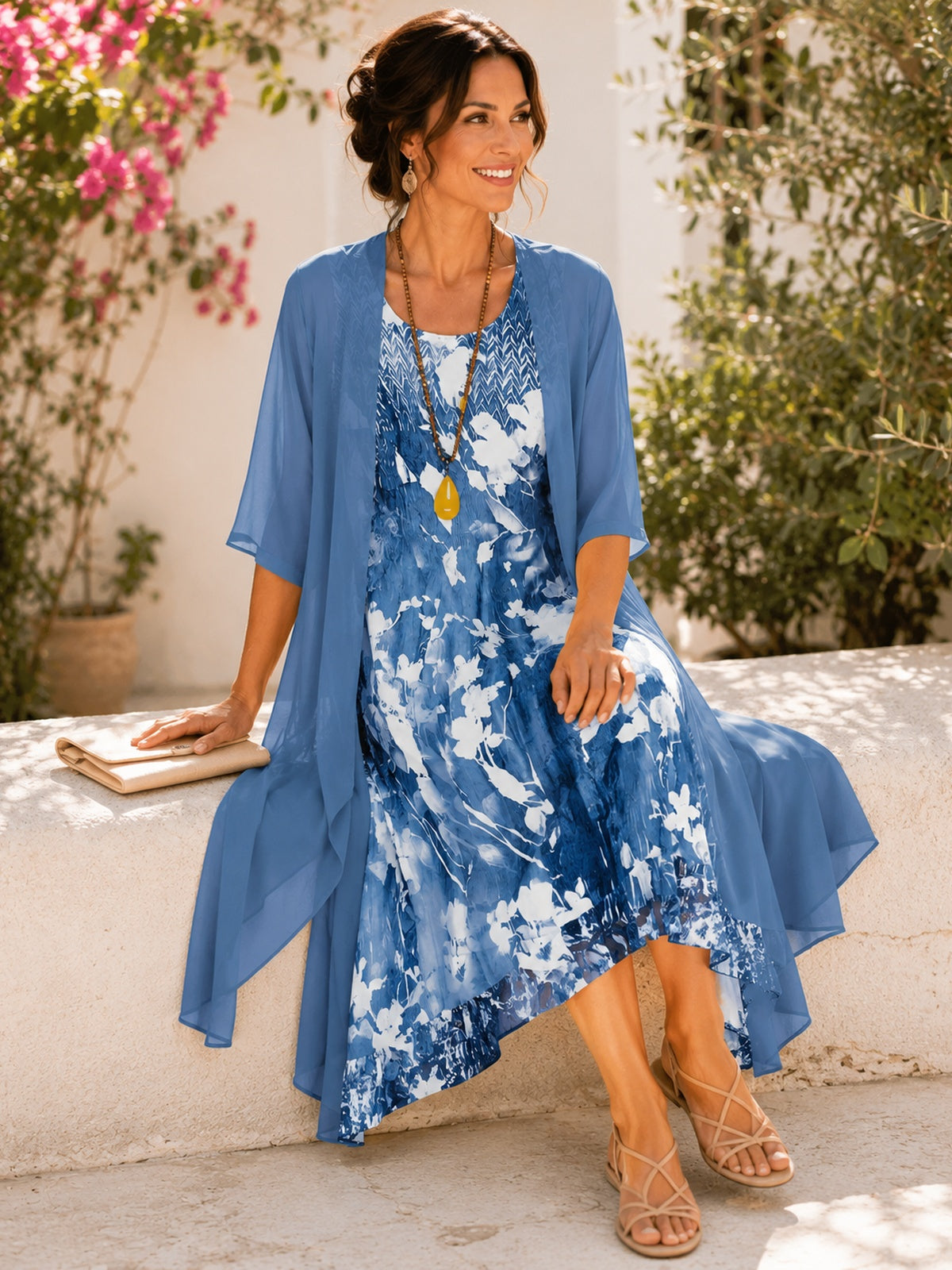 OLIVIA | Robe légère à deux couches