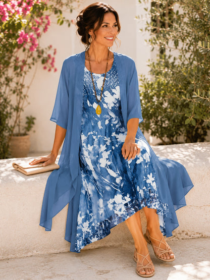OLIVIA | Robe légère à deux couches