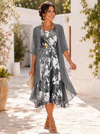 OLIVIA | Robe légère à deux couches