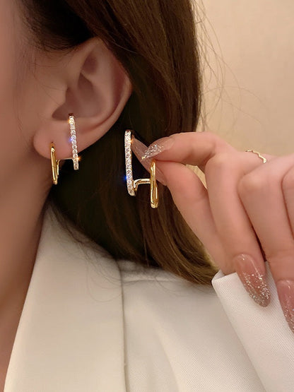 ESTEFANIA | Boucles d'oreilles dorées