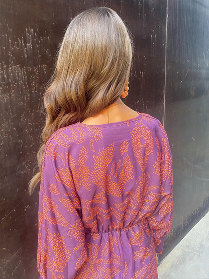 Celeste | Robe midi élégance fleurie