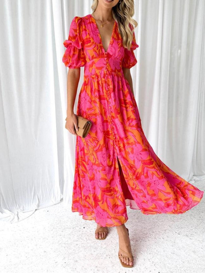 Armonia | Robe longue bagliore solare