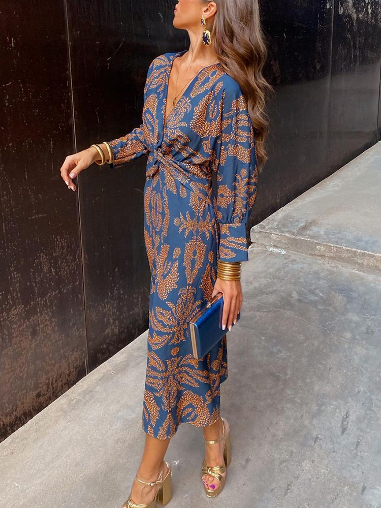 Celeste | Robe midi élégance fleurie