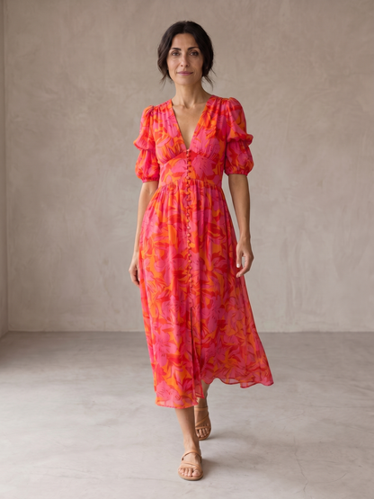 Armonia | Robe longue bagliore solare