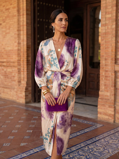 LENIVA | Robe croisée