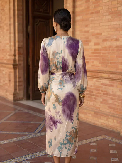 LENIVA | Robe croisée