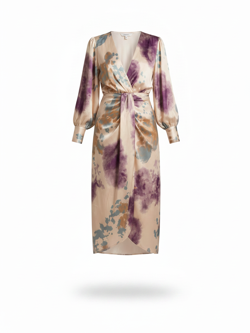 LENIVA | Robe croisée