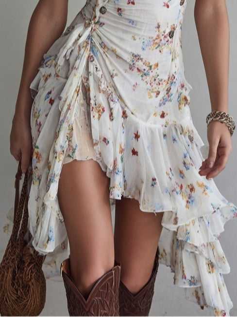 LINA | Robe à fleurs