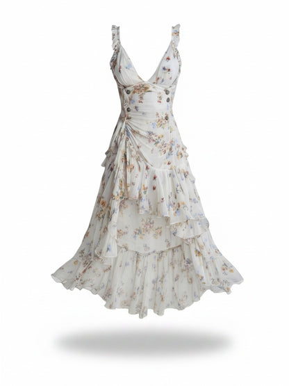 LINA | Robe à fleurs