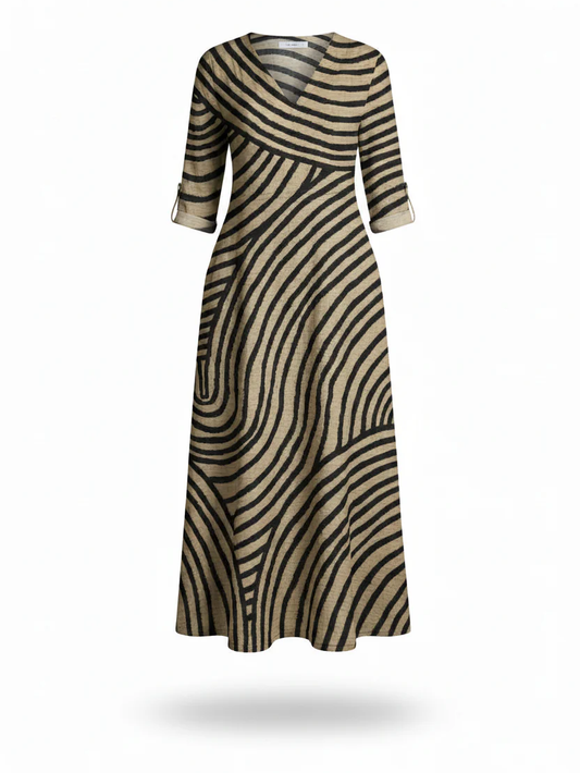 ZELVIA | Robe à rayures