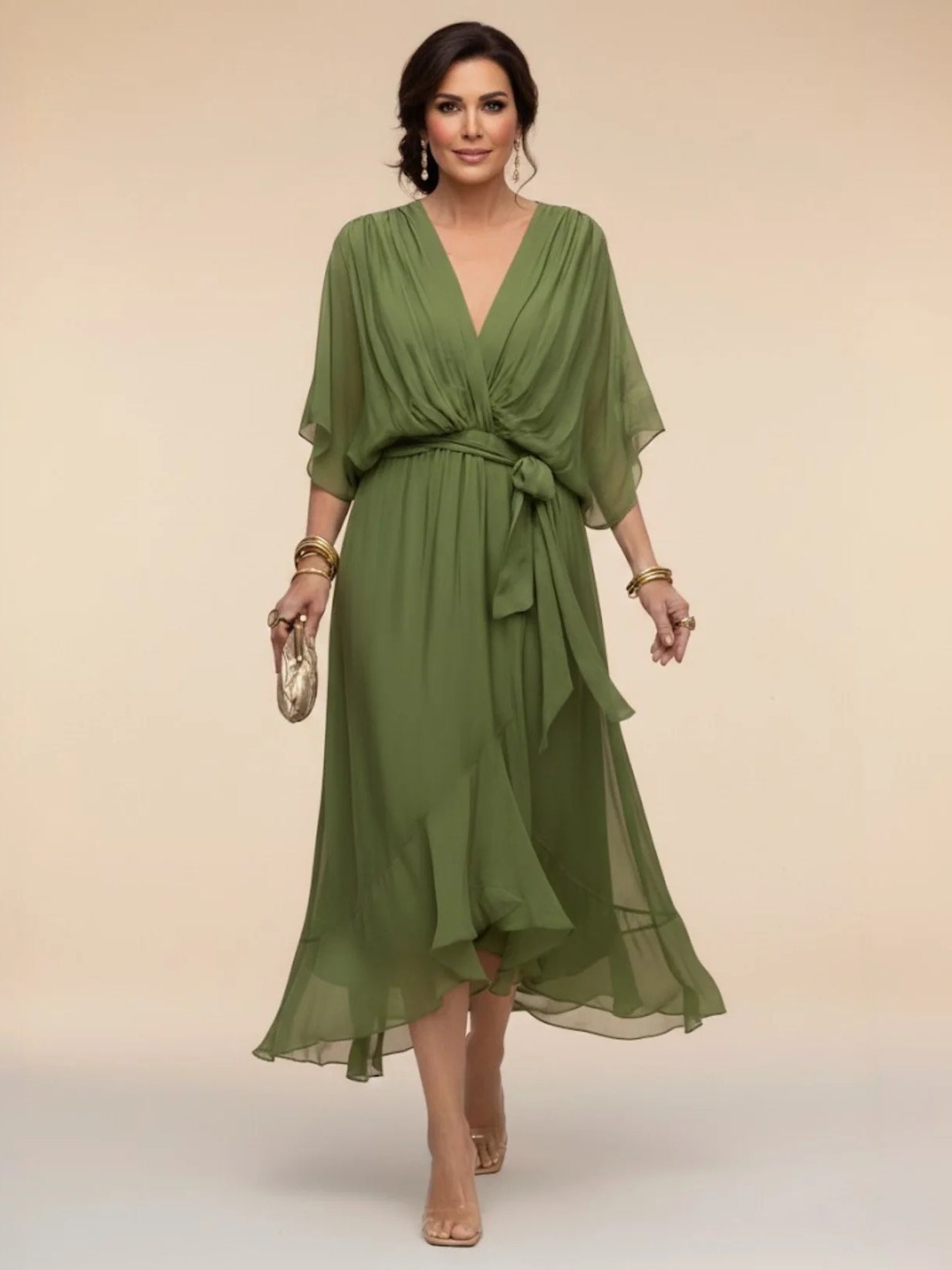 NEVAYA | Robe transparente