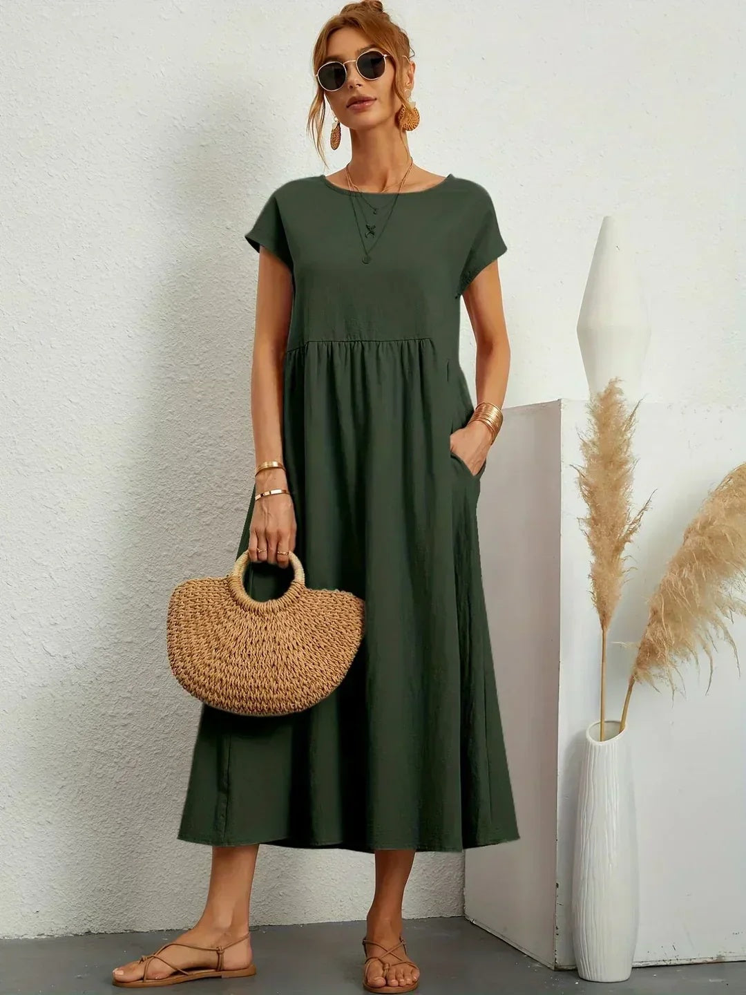 CALIRA | Robe midi